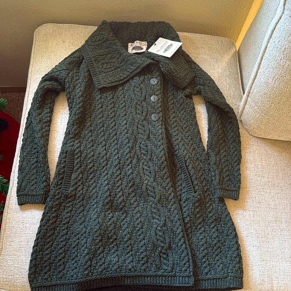 Blarney Wool Women’s 3 Button Cardigan